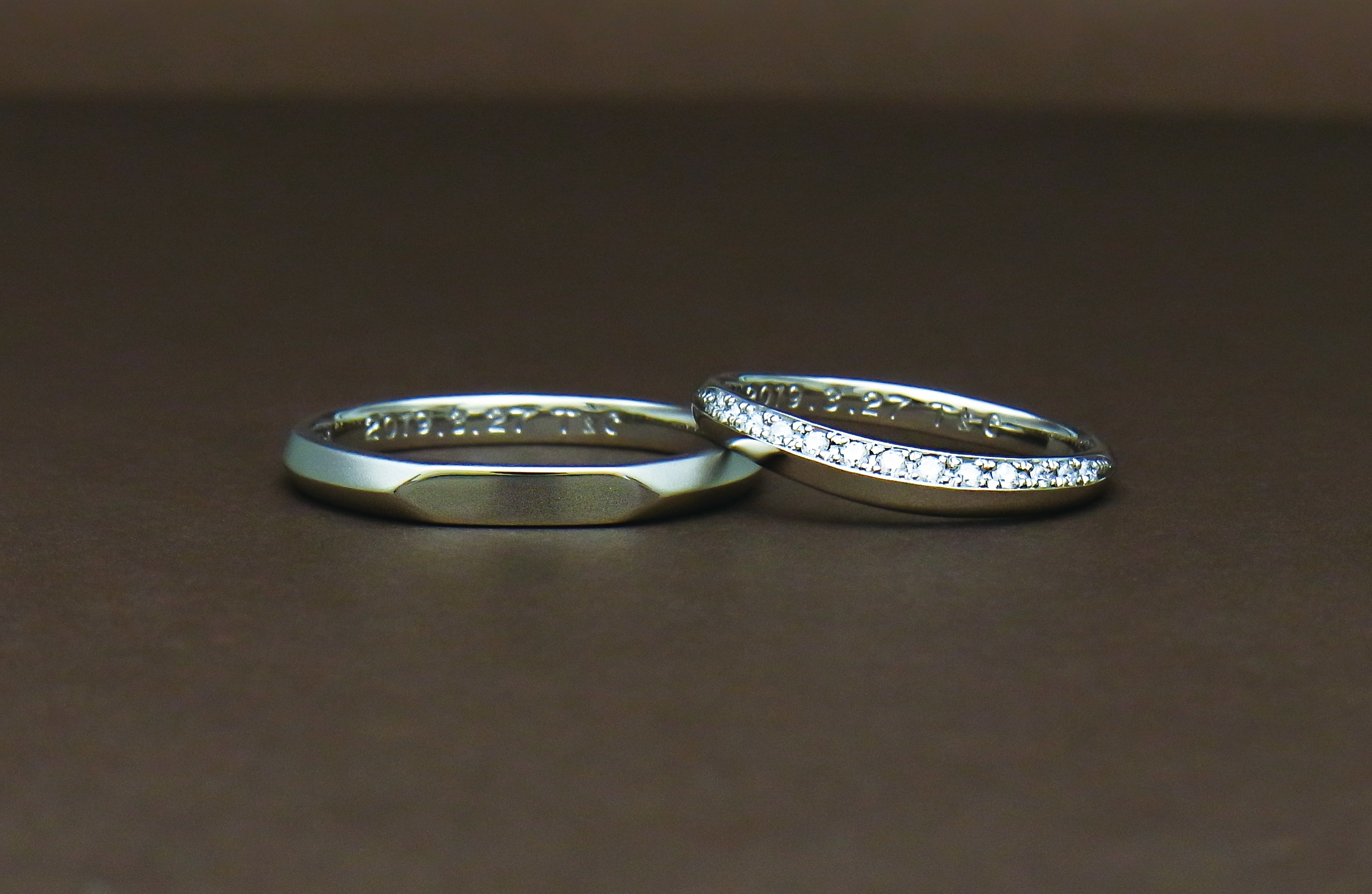ダイヤモンド　結婚指輪